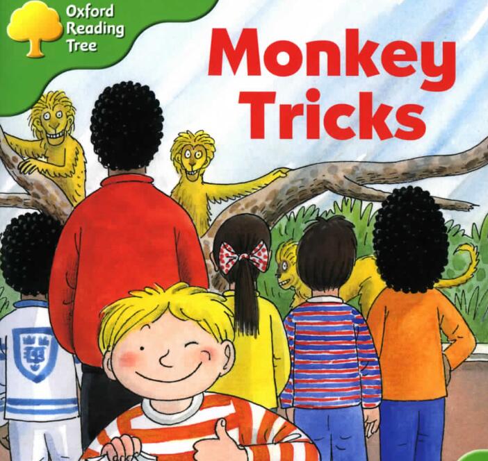 《Monkey Tricks猴把戏》牛津树绘本pdf资源免费下载