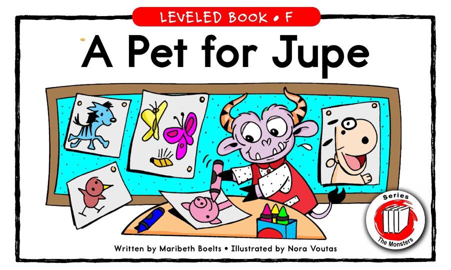 《A Pet for Jupe》RAZ分级英文绘本pdf资源免费下载