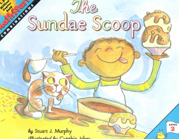 《The Sundae Scoop》数学启蒙绘本pdf资源免费下载