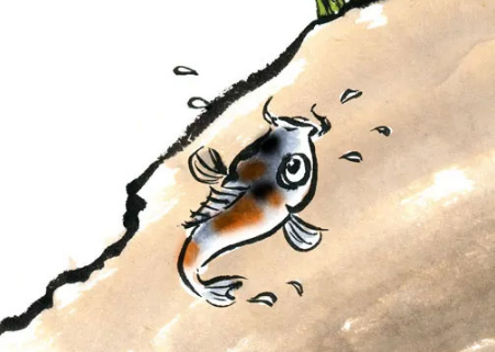 小鲤鱼跳栅栏故事