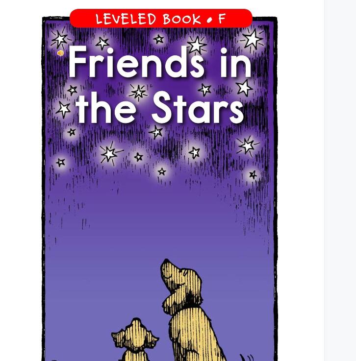 《Friends in the Stars》RAZ分级英语绘本pdf资源免费下载