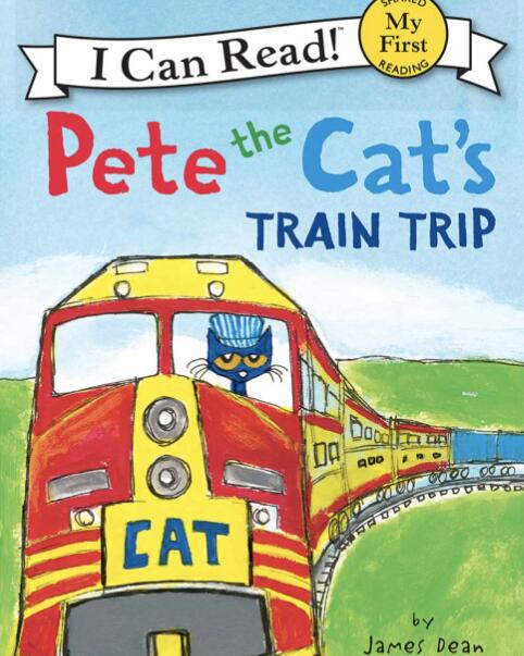 《Pete the Cat’s Train Trip》英文绘本pdf资源免费下载