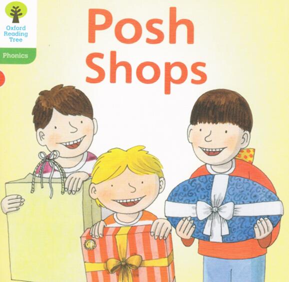 《Posh Shops》牛津树绘本pdf资源百度网盘免费下载
