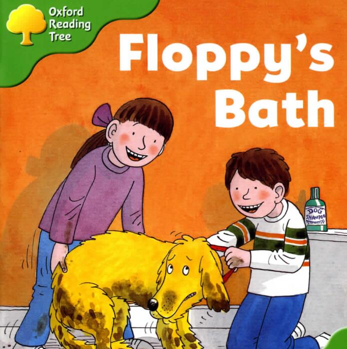 《Floppy's Bath》牛津树英语绘本pdf资源免费下载