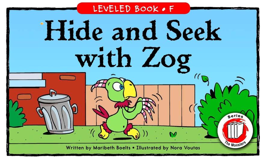 《Hide and Seek with Zog》RAZ分级绘本pdf资源免费下载