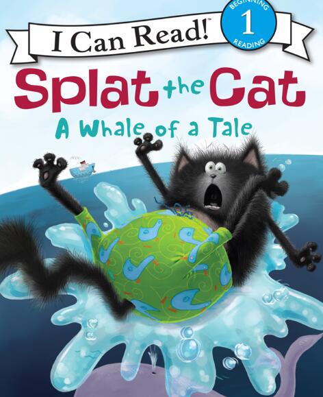 《Splat the Cat A Whale of a Tale》绘本pdf资源免费下载