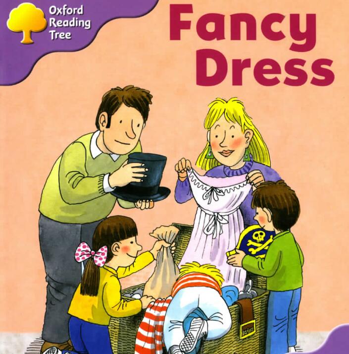 《Fancy Dress化妆服》牛津阅读树英语绘本pdf资源免费下载