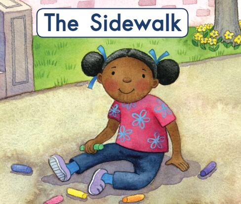 《The Sidewalk人行道》英文原版绘本pdf资源免费下载