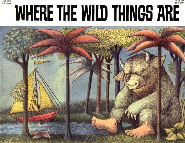 《Where The Wild Things Are野兽出没的地方》英语绘本pdf资源免费下载