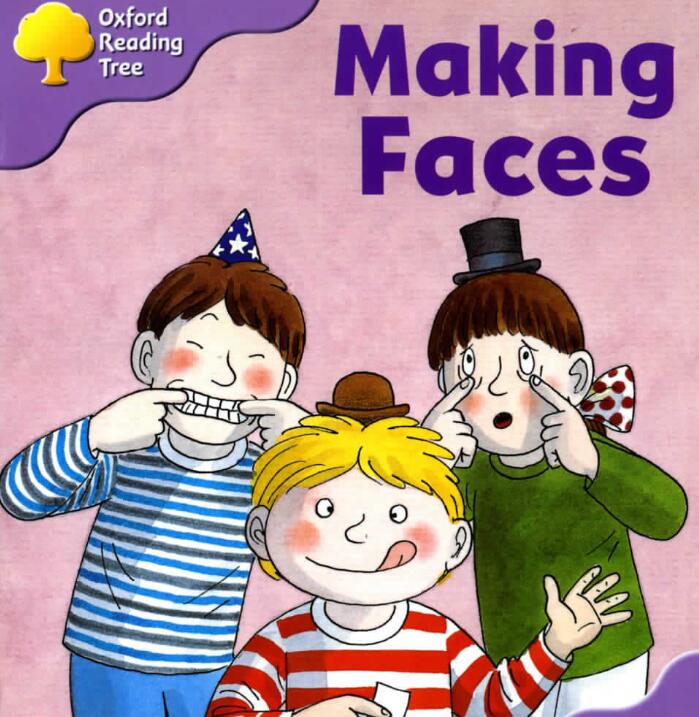 《Making Faces做鬼脸》牛津阅读树绘本pdf资源免费下载