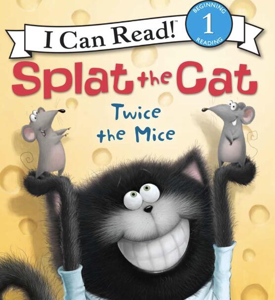 《Splat the Cat:Twice the Mice》绘本pdf资源免费下载