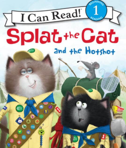 《Splat the Cat and the Hotshot》绘本pdf资源免费下载