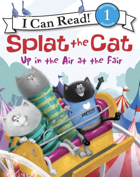 《Splat the Cat up in the air at the fair》绘本pdf资源免费下载