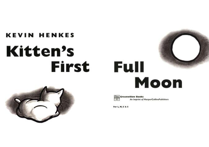 《小猫咪追月亮》英语原版绘本pdf资源免费下载