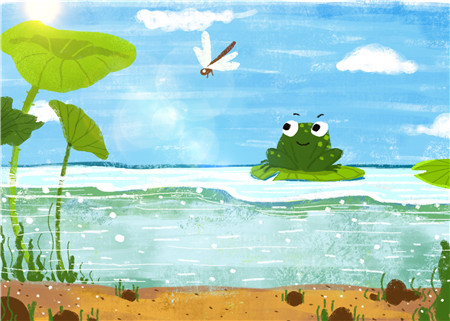 儿童故事小青蛙卖泥塘