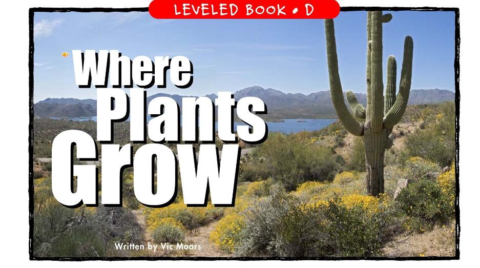 《Where Plants Grow》RAZ分级绘本pdf资源免费下载