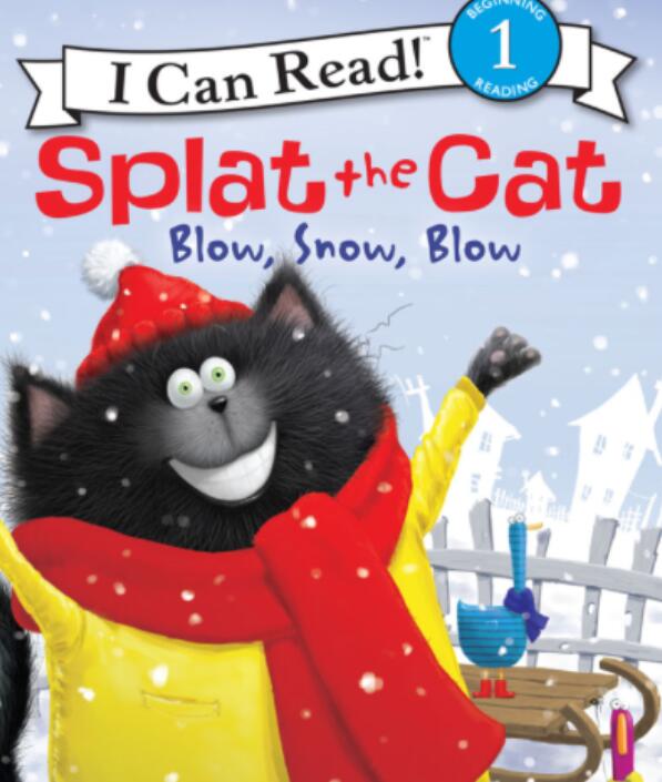 《Blow,Snow,Blow》啪嗒猫系列绘本pdf资源免费下载