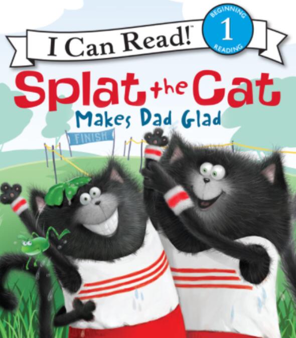 《Splat the Cat Makes Dad Glad》绘本pdf资源免费下载