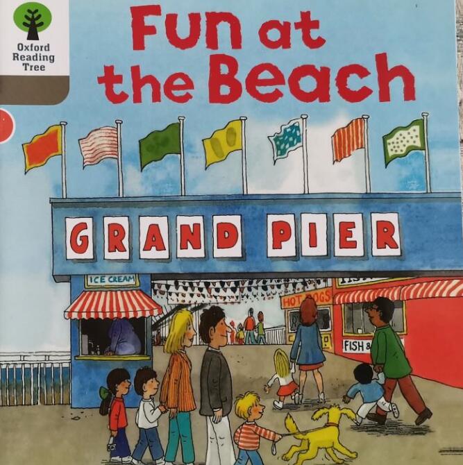 《Fun at the Beach》牛津树英语绘本pdf资源免费下载