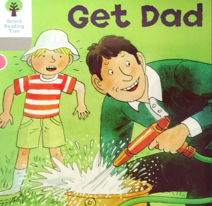 《Get Dad泼爸爸》牛津树英语绘本pdf资源百度网盘免费下载