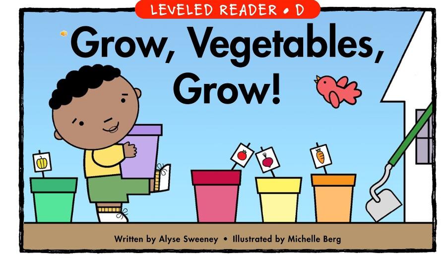 《Grow,Vegetables,Grow》英文绘本pdf资源免费下载
