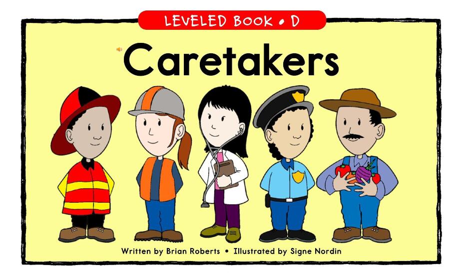 《Caretakers》RAZ分级阅读绘本pdf资源免费下载