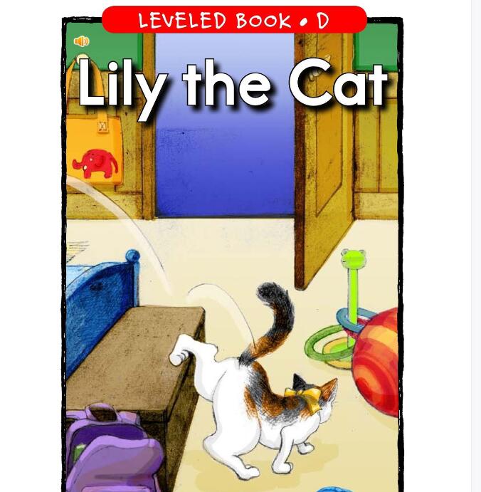 《Lily the Cat》RAZ分级阅读绘本pdf资源免费下载