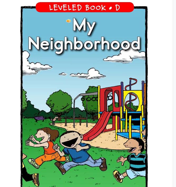 《My Neighborhood》RAZ分级英语绘本pdf资源免费下载