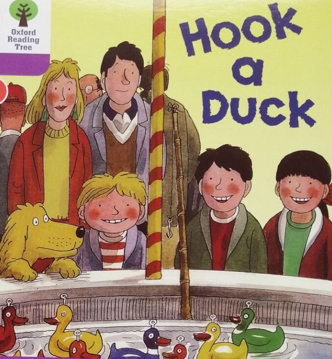 《Hook a Duck钓一只鸭子》牛津树典范英语绘本pdf资源免费下载