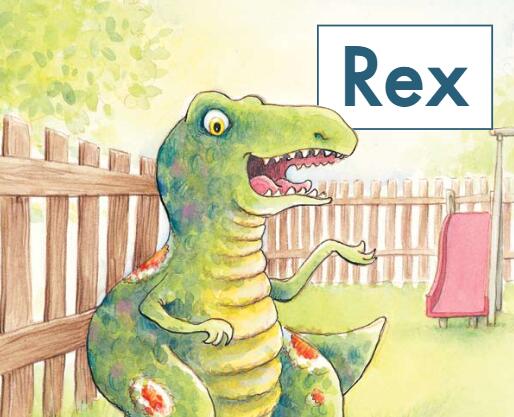 《Rex小恐龙》英文原版绘本pdf资源免费下载