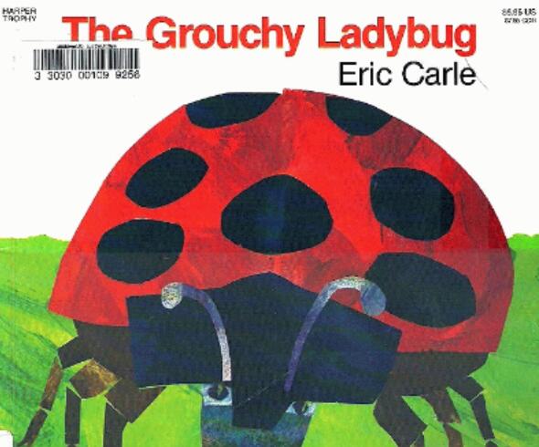 《The Grouchy Ladybug爱生气的瓢虫》英文绘本pdf资源免费下载