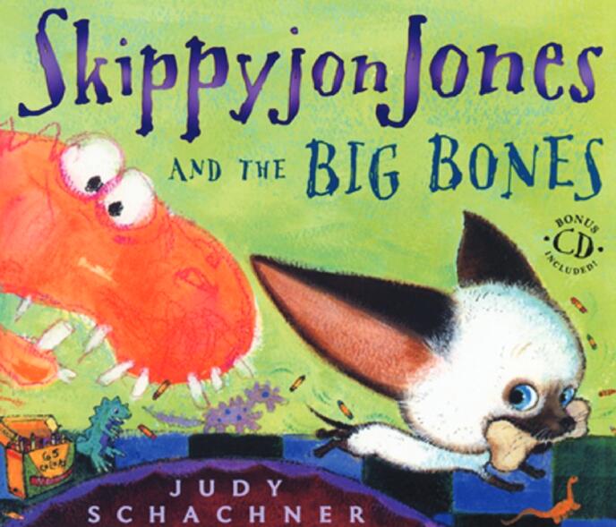 《Skippyjon Jones and the Big Bones》英文绘本pdf资源免费下载