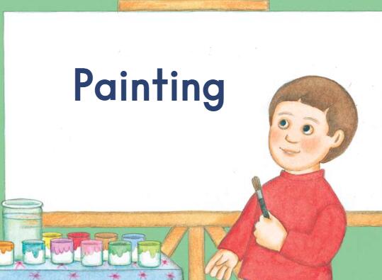 《Painting绘画》英文原版绘本pdf资源免费下载