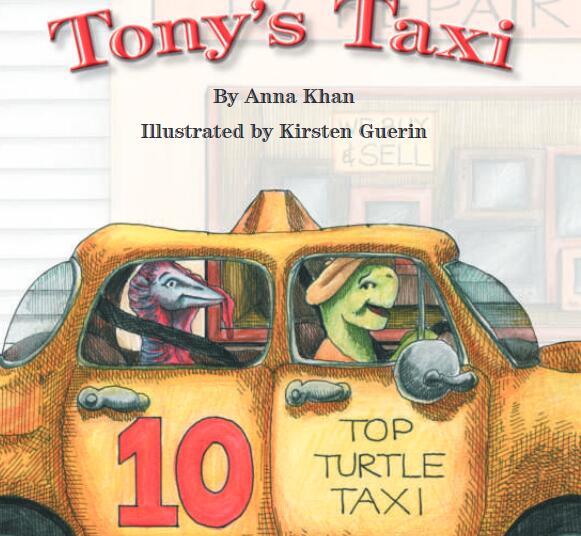 《Tony's Taxi乌龟的出租车》英文原版绘本pdf资源免费下载