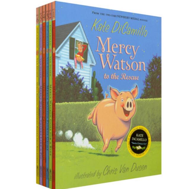 《Mercy Watson》小猪梅西系列英文绘本6册pdf+音频百度网盘免费下载