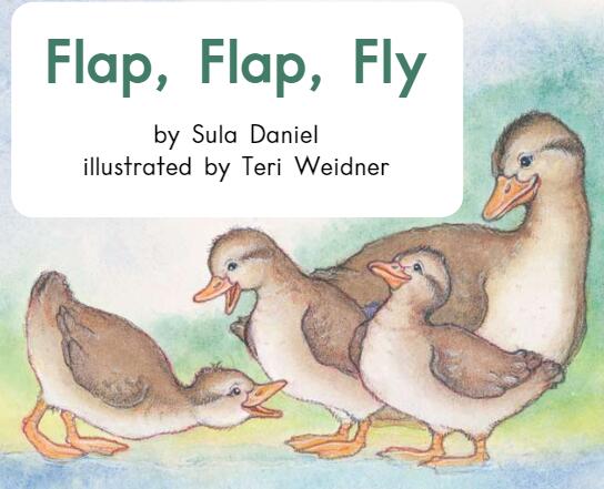 《Flap Flap Fly振翅飞翔》英文原版绘本pdf资源免费下载