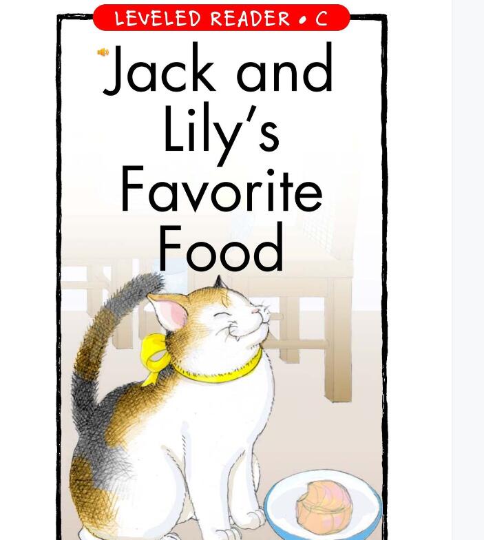 《Jack and Lily's Favorite Food》英文绘本pdf资源免费下载