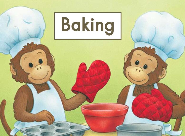 《Baking烘烤》英文原版绘本pdf资源免费下载