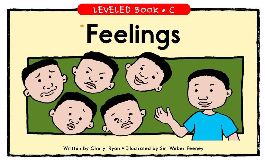 《Feelings》RAZ分级阅读绘本pdf资源免费下载