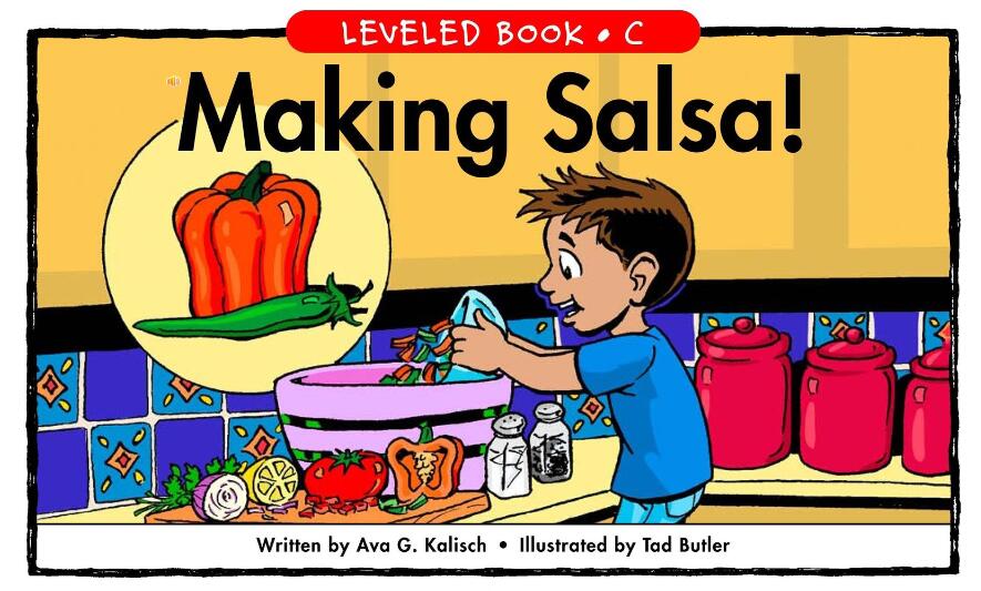 《Making Salsa》RAZ分级阅读绘本pdf资源免费下载