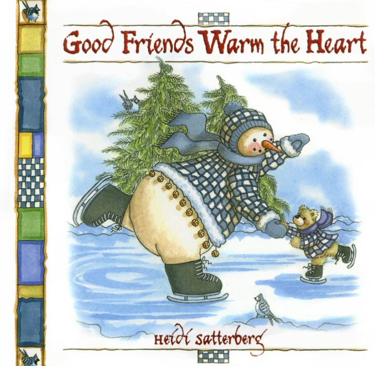 Good Friends Warm the Heart英文原版绘本pdf资源下载