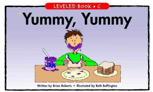 《Yummy,Yummy》RAZ分级绘本故事pdf资源免费下载