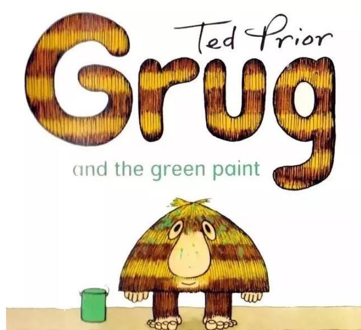 《Grug and the green paint 》英文绘本pdf资源免费下载