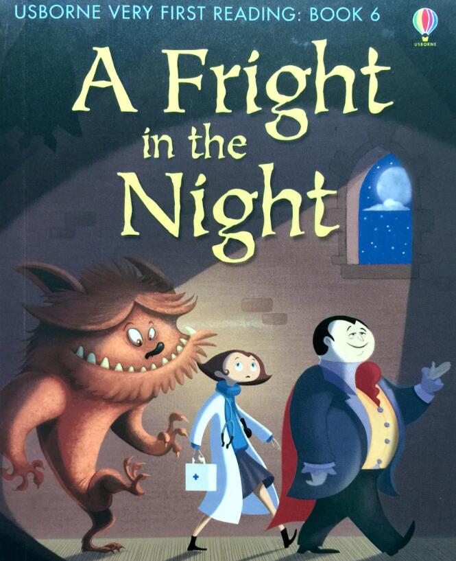 《A Fright in Night一个恐怖的夜晚》英文绘本pdf资源免费下载