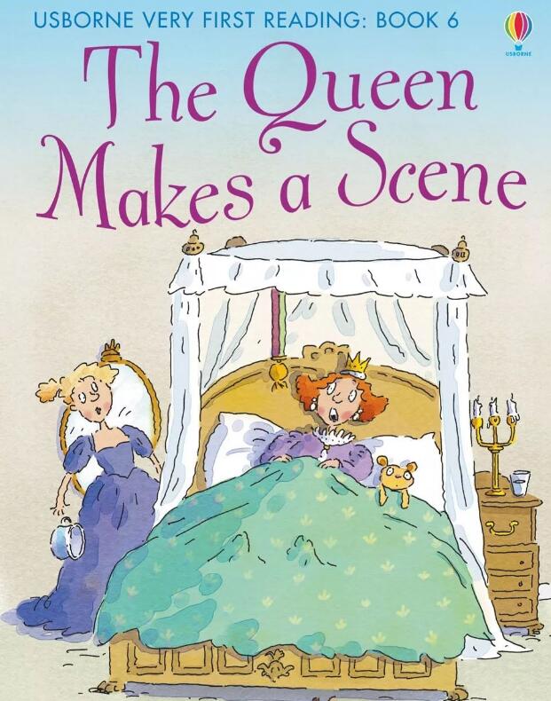 《The Queen Makes a Scene女王的闹剧》英文绘本pdf资源免费下载