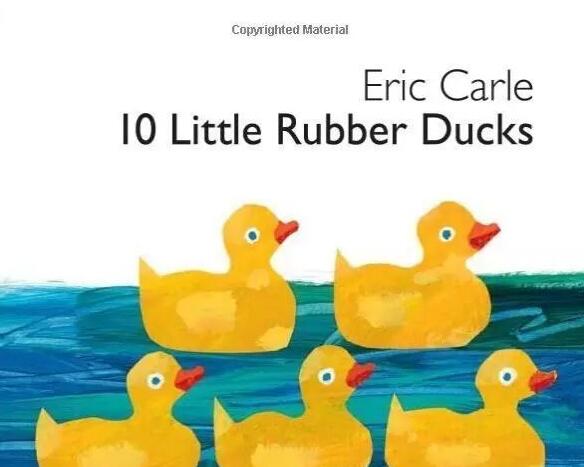 《Little Rubber Ducks 10只橡皮小鸭子》英语绘本pdf资源免费下载