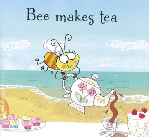 《Bee makes tea》英文绘本pdf资源免费下载