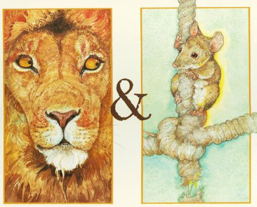 《The Lion & the Mouse狮子和老鼠》英文原版绘本pdf资源免费下载