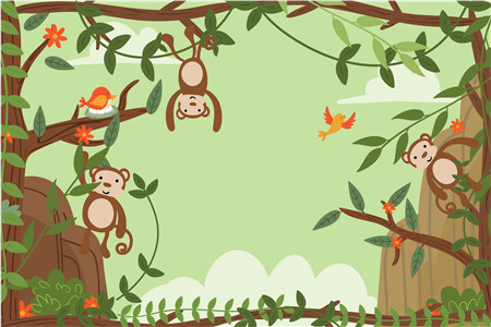 小猴的桃树童话故事