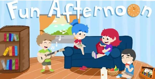 《Fun Afternoon有趣的下午》英文绘本文档+音频资源免费下载